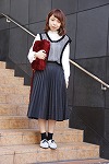 武庫川女子大学　ファッション　スナップ