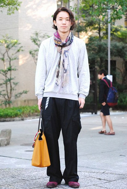 大学生　ファッション　関西学院大学