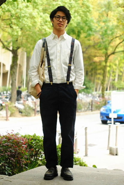 大学生　ファッション　立命館大学