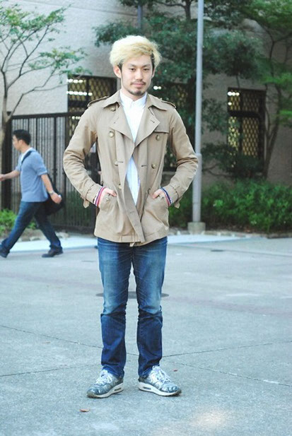 大学生　ファッションスナップ　メンズ